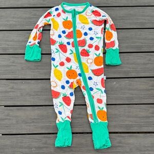 Little Sleepies Fruit Print Kids Footie